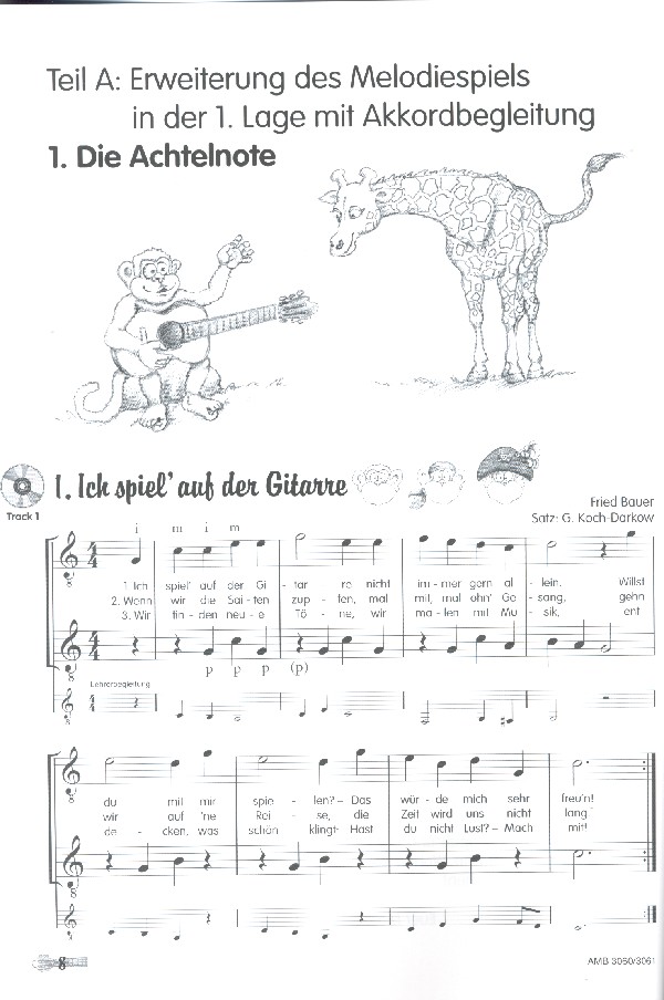 Moro und Lilli Band 2 Gitarrenschule