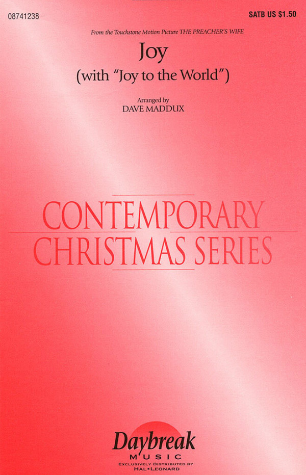 Joy (with Joy to the world) for mixed chorus