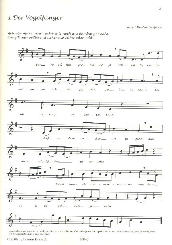 Mozart und meine Zauberflöte