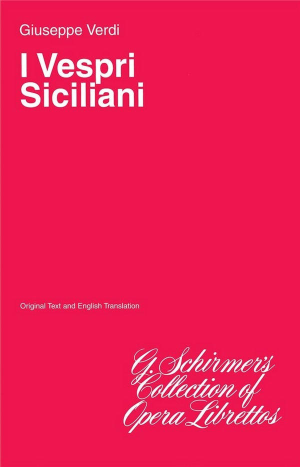 I vespri siciliani opera in 5 acts