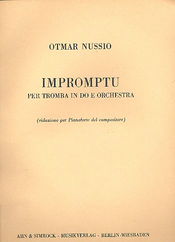 Impromptu für Trompete und Orchester