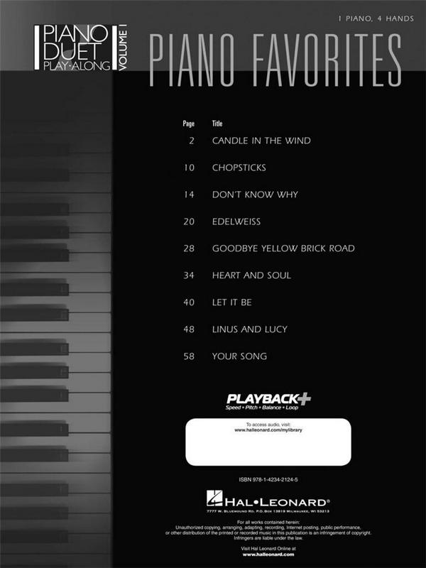 Piano Favorites (+CD)