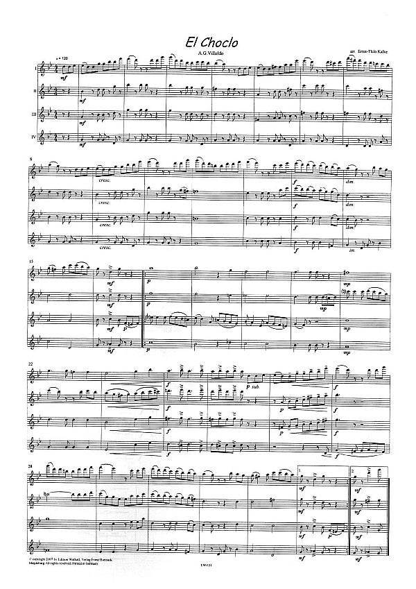 Tango, Mambo et cetera