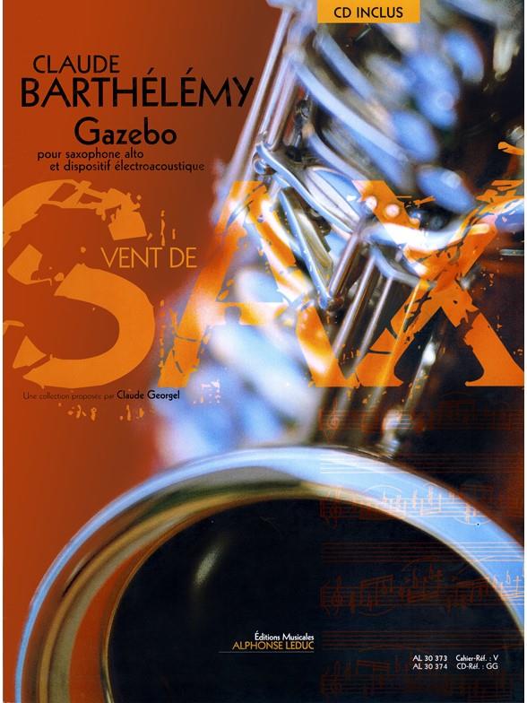 Gazebo (+CD) pour saxophone alto et