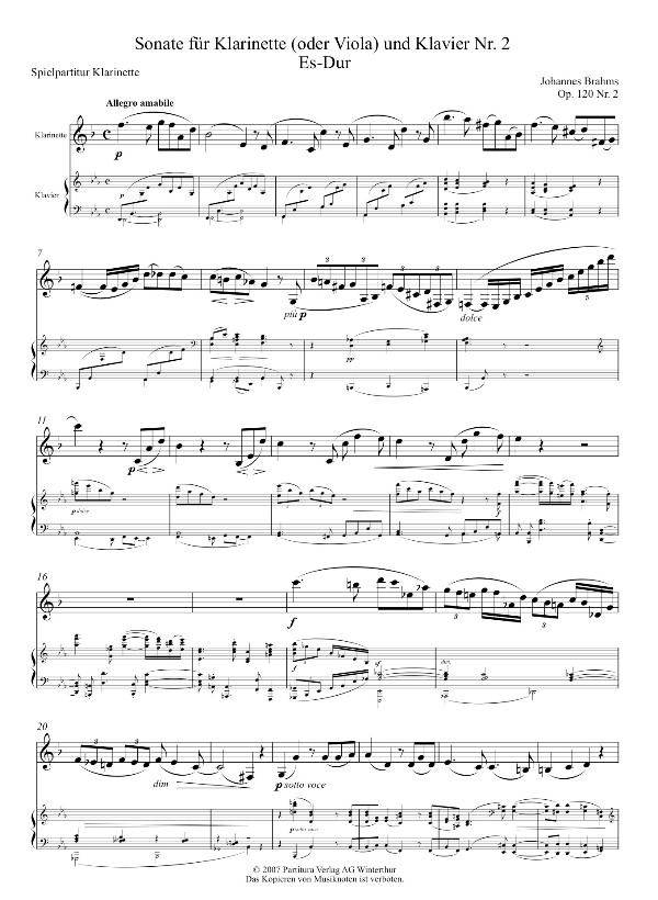 Sonate Es-Dur op.120,2