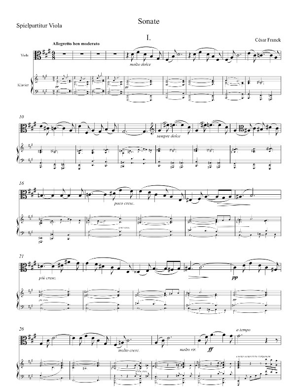 Sonate A-Dur