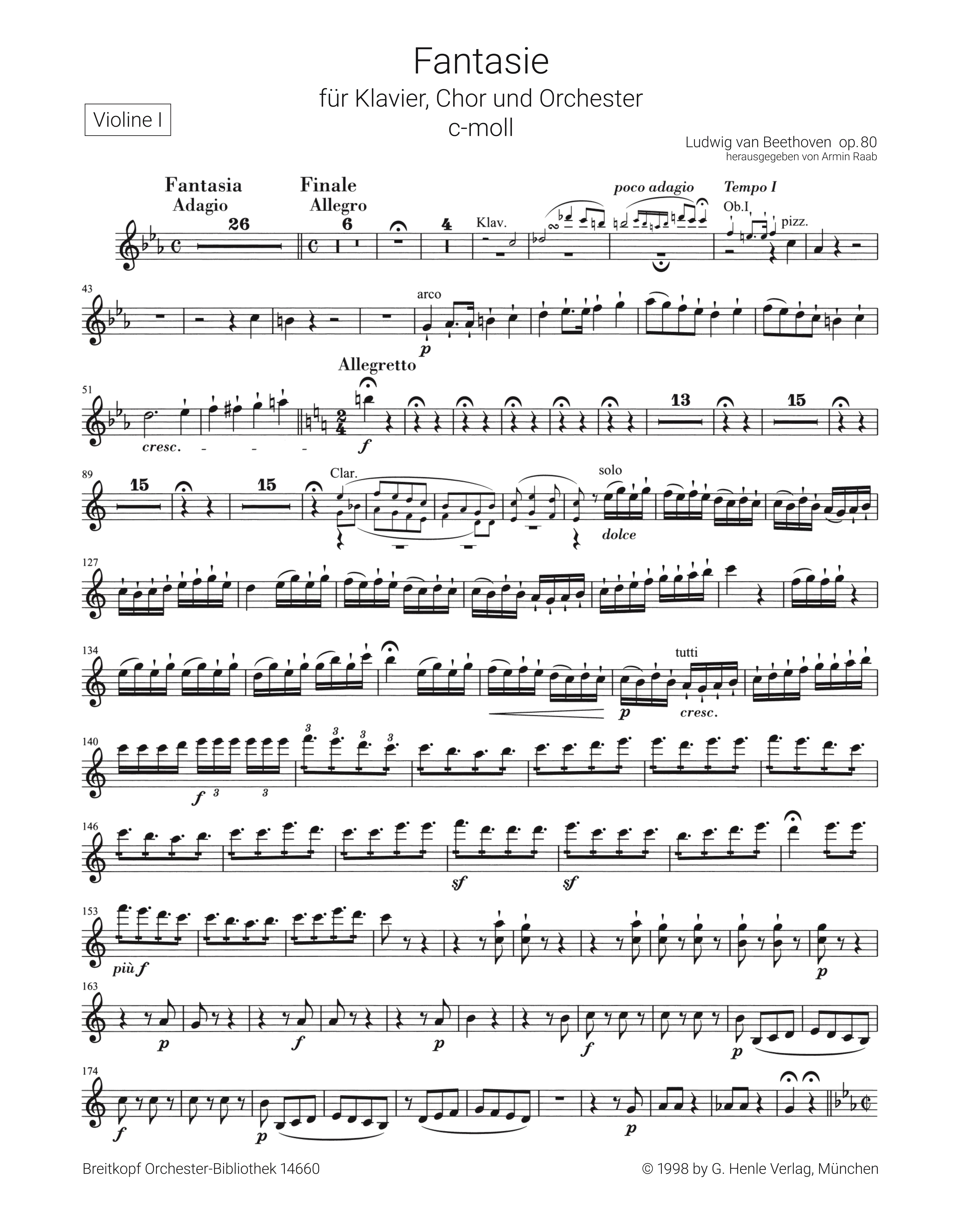 Fantasie c-Moll op.80