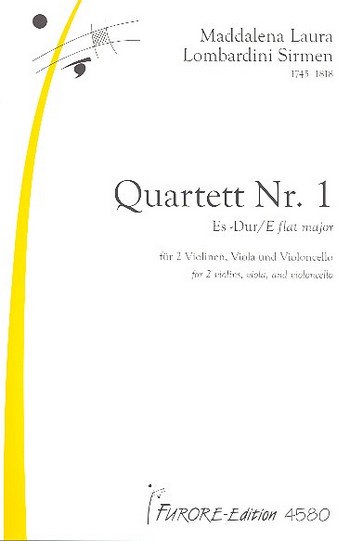 Quartett Es-Dur Nr.1 für