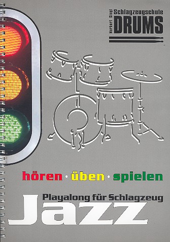 Jazz Playalong (+ 3 CD's) für Schlagzeug