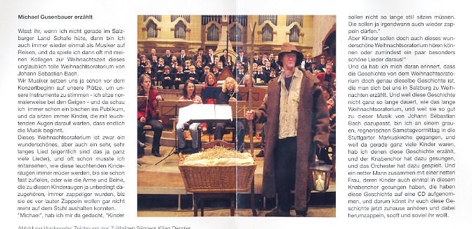Bach: Das Weihnachtsoratorium für Kinder
