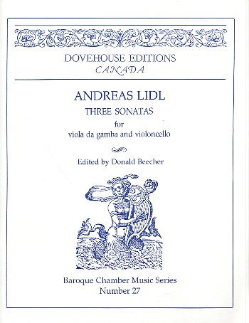 3 sonatas for viola da gamba