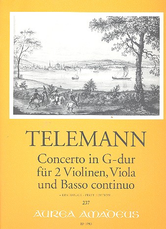 Concerto G-Dur für 2 Violinen,