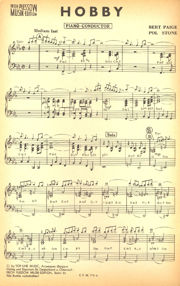 Swing-Fever  und  Hobby: für Combo