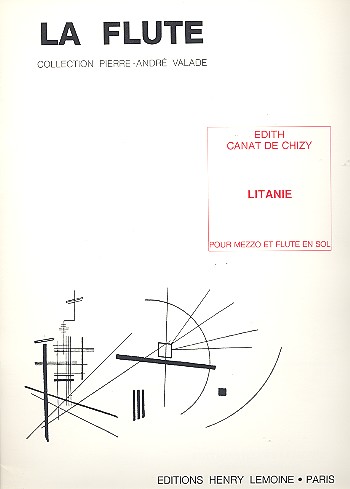 Litanie pour mezzo et flute en sol