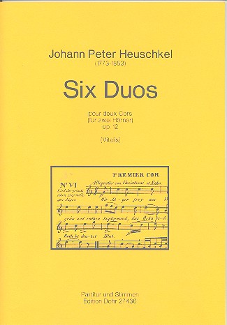 6 Duos op.12 für 2 Hörner