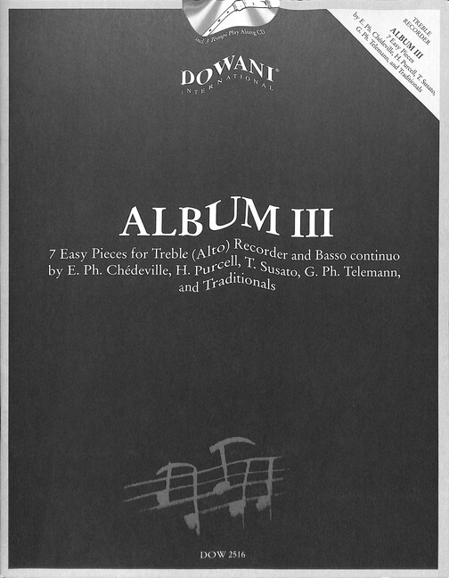 Album Band 3 (+CD) für Altblockflöte