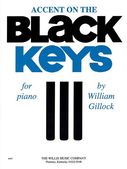 Accent on black Keys