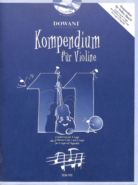 Kompendium für Violine Band 11 (+2 CD's)