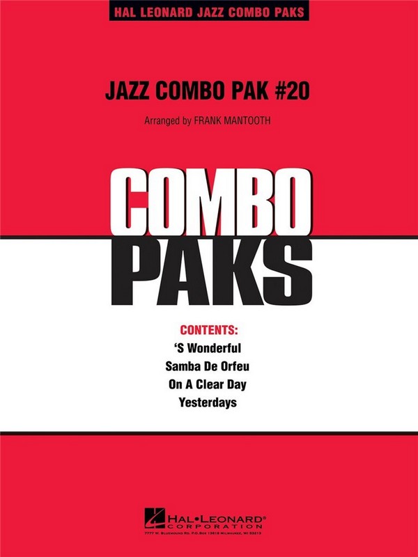 Jazz Combo Pak vol.20 (+CD):