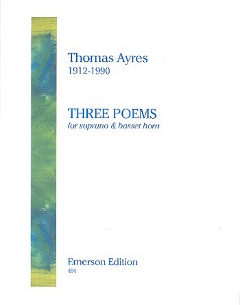 3 Poems for soprano and bassethorn
