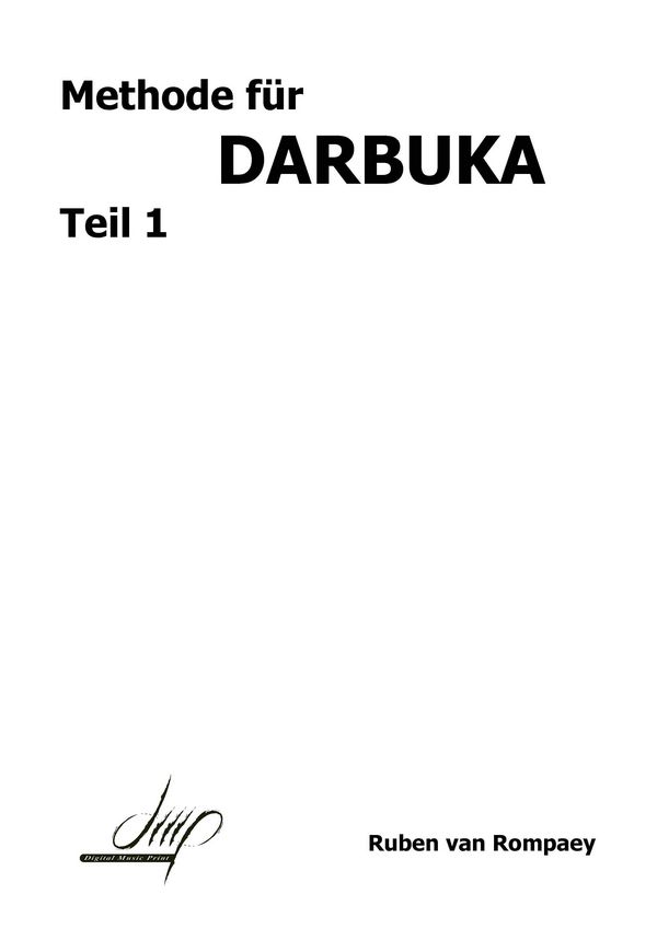 Methode für Darbuka Band 1 (dt)