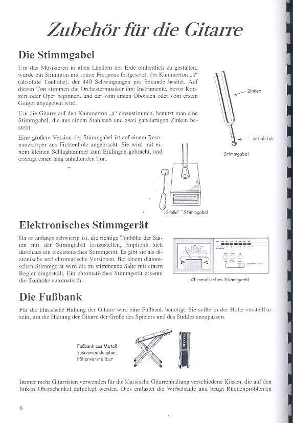 Schule für Konzertgitarre Band 1