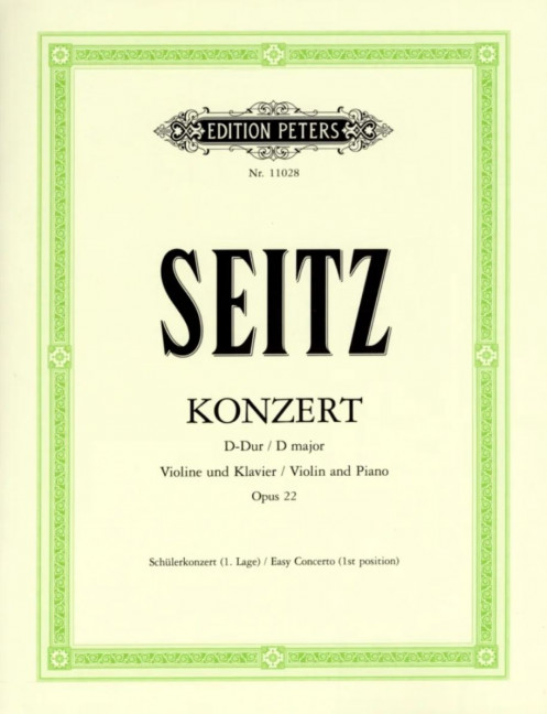Konzert D-Dur op.22 für Violine und Orchester