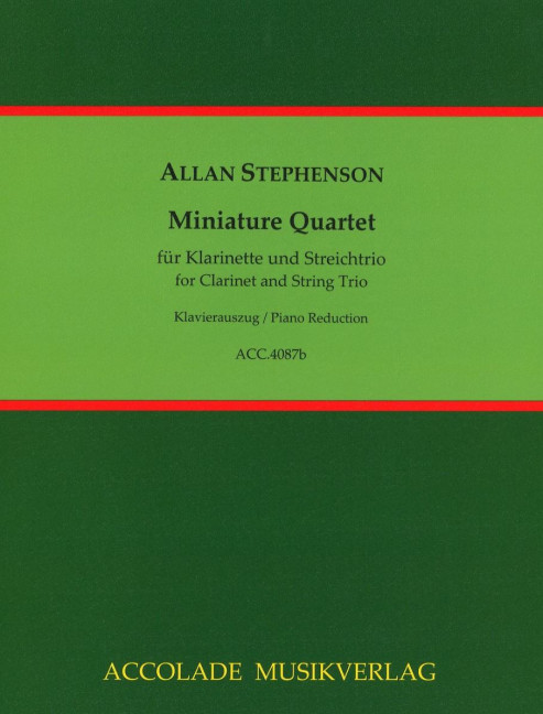 Miniature-Quartet für Klarinette und Streichtrio