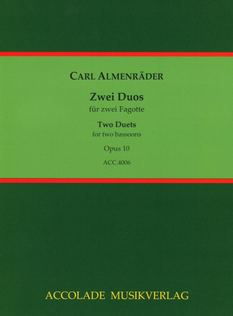 2 Duos op.10 für 2 Fagotte