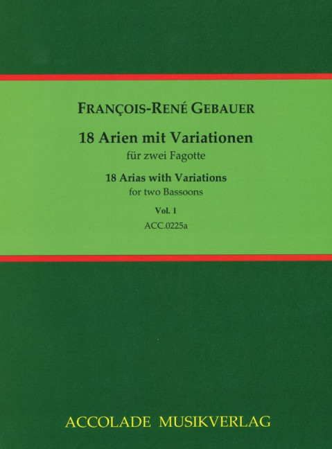 18 airs variés Band 1 (Nr.1-6)
