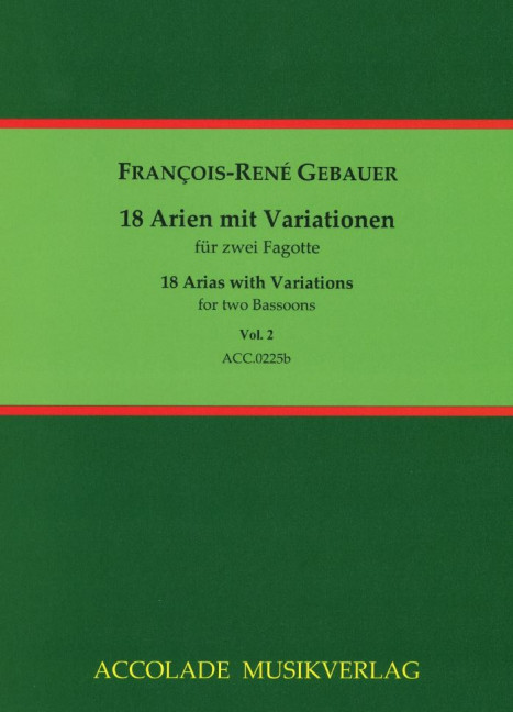 18 airs variés Band 2 (Nr.7-12)