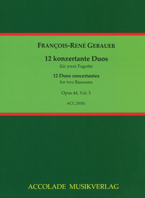 12 duos concertants op.44 Band 3 (Nr.7-9)