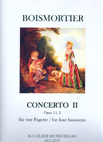 Concerto c-Moll op.15,2 für 4 Fagotte