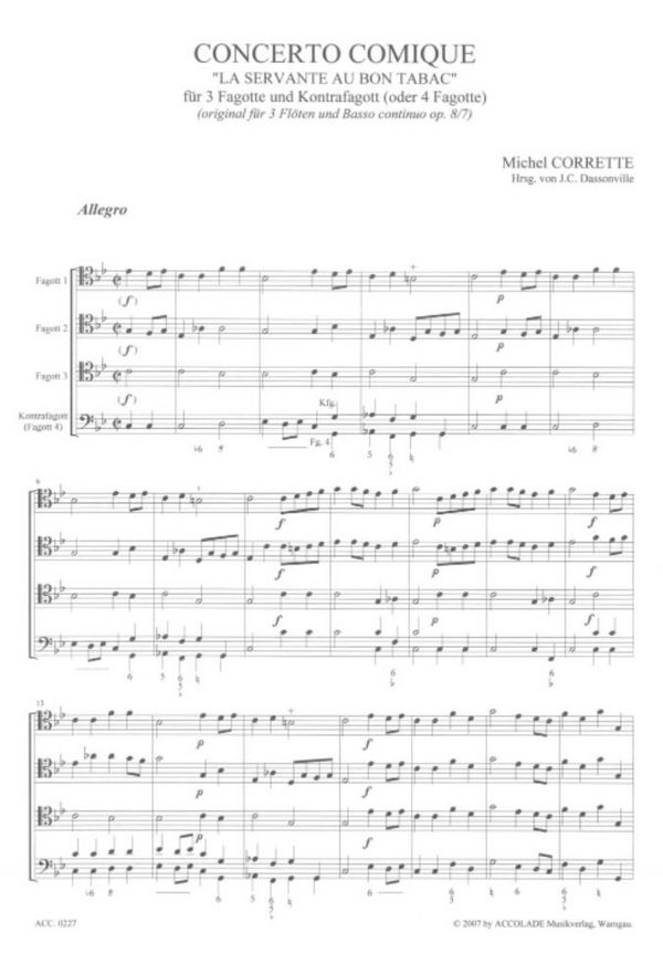 Concerto comique op.8,7