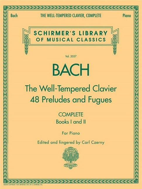 The well-tempered Clavier vol.1-2