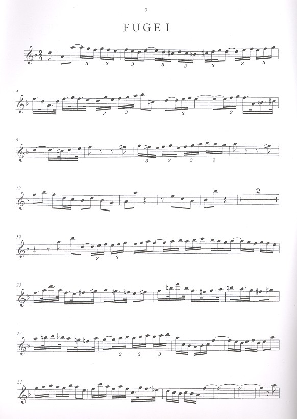 3stimmige Fugen aus der 'Kunst der Fuge'
