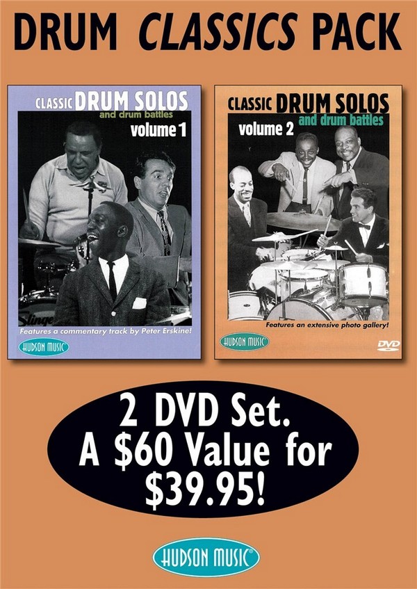 Drum Classics Pack DVD-Video