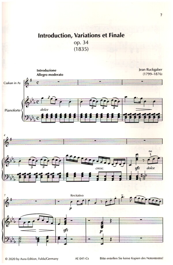 Introduction, Variations et Finale op.34