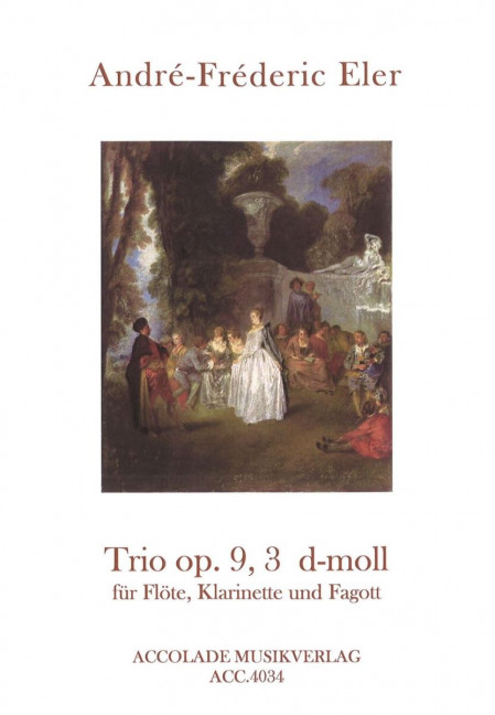 Trio d-Moll op.9,3 für Flöte,