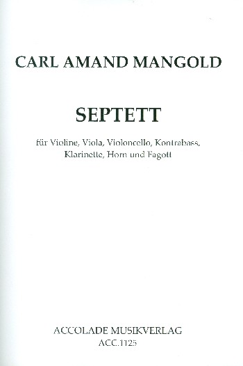 Septett F-Dur für Klarinette, Fagott, Horn,