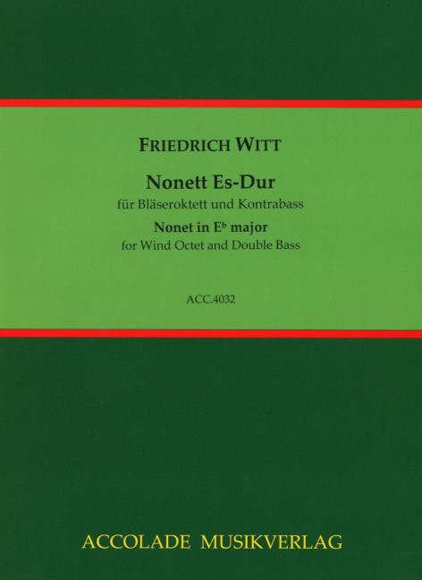 Nonett Es-Dur für Fl, Ob, 2 Klar,