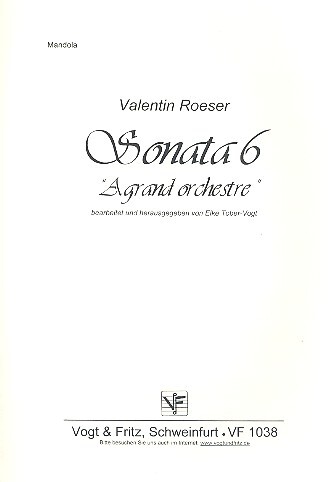 Sonata Nr.6 A grand orchestre