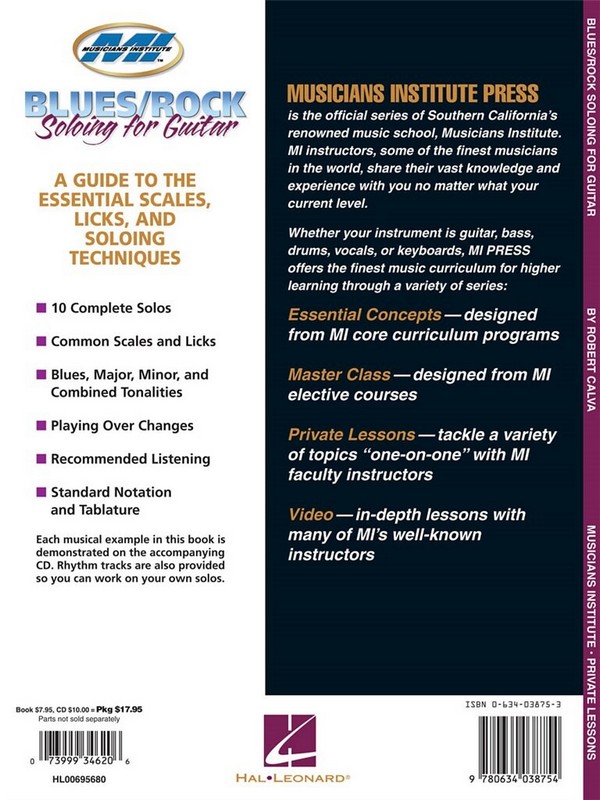 Blues & Rock Soloing (+CD)