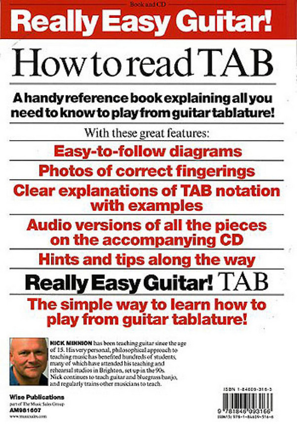 How to read tab (+CD)