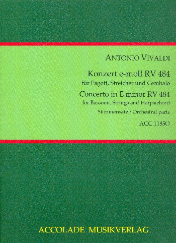 Konzert e-Moll RV484