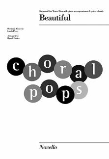 Beautiful for mixed chorus and piano