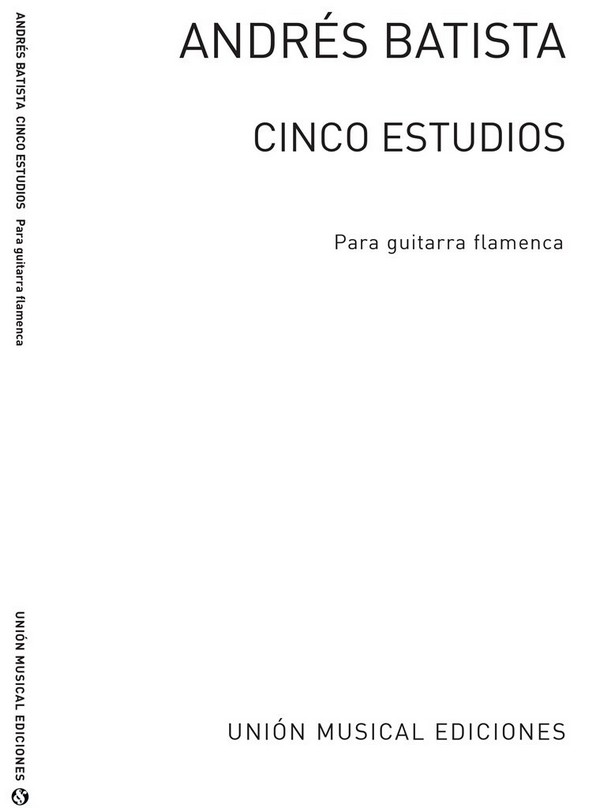 5 estudios para guitarra flamenca