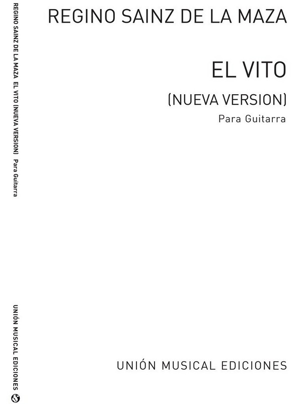 El vito (nueva version) para guitarra