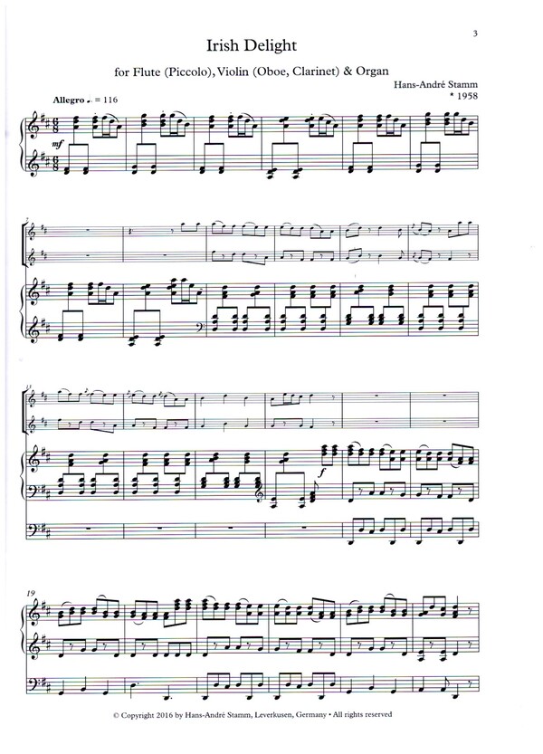 Triostücke in Celtic Spirit vol.2