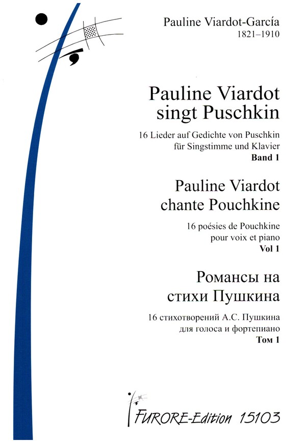 Pauline Viardot singt Puschkin Band 1 (Nr.1-9)